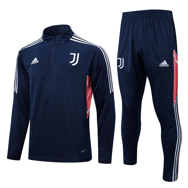 Sudadera De Training Juventus 2022-2023 Azul Rosa